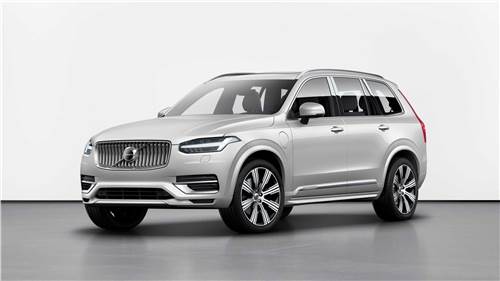 Volvo XC90 facelift image gallery